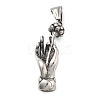 304 Stainless Steel Pendants STAS-V008-13AS-1