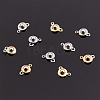 201 Stainless Steel Snap Clasps STAS-PH0019-43-2
