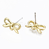 Alloy Stud Earring Findings X-PALLOY-T064-78LG-RS-2