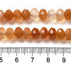 Natural Banded Agate/Striped Agate Beads Strands G-E605-A02-02H-5