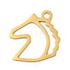 Ion Plating(IP) 304 Stainless Steel Pendants STAS-B056-13G-01-1
