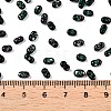 Picasso Spray Painted Glass Seed Beads SEED-T006-04-13-4