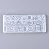 Mixed Shape Pendant Silicone Molds DIY-K031-01-2