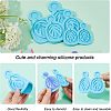 DIY Leaf Dangle Stud Earrings Silicone Molds DIY-OC0003-96-5