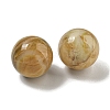 Natural Crazy Agate Round Ball Figurines Statues for Home Office Desktop Decoration G-P532-02A-21-2