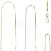 3 Strand 3 Style Iron Chain Bag Strap FIND-WR0002-63-1