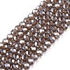 Electroplate Glass Beads Strands EGLA-A044-T2mm-A16-1
