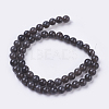 Natural Ice Obsidian Beads Strands G-E468-D01-6mm-2