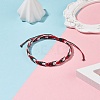 Nylon Braided Cord Bracelet BJEW-TA00138-2