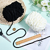 2 Skeins 2 Colors Super Bulky Chenille Polyester Yarn OCOR-CY0002-63A-3
