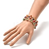 Natural Gemstone Beaded Bracelets Set for Men Women BJEW-TA00012-15