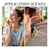 9Pcs 9 Styles PVC Beads FIND-TA0009-71-9