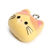 Printed Opaque Resin Pendants RE-CBA08CD-02C-2