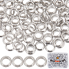 Beebeecraft 200Pcs 201 Stainless Steel Spacer Beads STAS-BBC0004-35-1