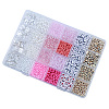 DIY 24 Style Acrylic & ABS Beads Jewelry Making Finding Kit DIY-NB0012-02H-3
