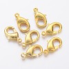 Brass Lobster Claw Clasps KK-905-G-NF-1