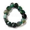 Natural Agate Beads Strands G-H295-D01-03-3