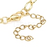 Brass Cable Chains Charm Bracelets BJEW-JB12565-4