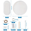 DIY Silicone Hangtag Molds DIY-TA0008-29-8