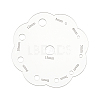 1Pc Acrylic Measuring Tools DIY-BC0014-13-1