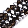 Electroplate Glass Beads Strands EGLA-A034-T6mm-C16-1