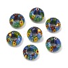 Handmade Millefiori Lampwork European Beads LA-CBA4BF9-01A-1