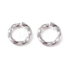 Tarnish Resistant 304 Stainless Steel Open Jump Rings STAS-F191-12P-A-3