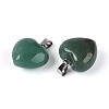 Natural Green Aventurine Pendants G-T143-49I-2