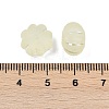 Frosted Transparent Acrylic Beads X1-OACR-P029-03B-03-4
