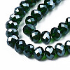 Glass Beads Strands X-GR12MMY-68L-3