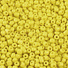 6/0 Opaque Colours Round Glass Seed Beads X-SEED-A010-4mm-42-2
