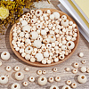 400Pcs 5 Styles Natural Unfinished Wood Beads WOOD-PA0001-55-4