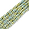 Glass Round Beads Strands X-GLAA-M044-01C-1