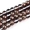 Baking Paint Transparent Glass Beads X1-DGLA-N011-8mm-09-1