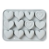 Heart Food Grade Silicone Molds DIY-A051-02C-3