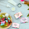   90Pcs 9 Style Rectangle with Marble Pattern & Word Handmade Soap Paper Tag DIY-PH0002-77B-4