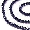 Synthetic Blue Goldstone Beads Strands X-G-L581A-004A-2