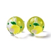 Transparent Glass Beads LAMP-B021-03B-16-2
