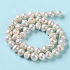 Natural Keshi Pearl Beads Strands PEAR-E018-17-3
