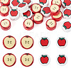 20Pcs 2 Styles Christmas Theme Handmade Porcelain Beads PORC-TA0001-54-1
