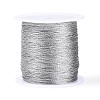 100M 3-Ply Round PET Metallic Thread MCOR-T003-01B-1