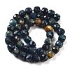 Natural Tiger Eye Dyed Beads Strands LS-G-H028-A01-03-3
