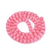 Glass Imitation Cat Eye Beads Strands GLAA-N074-03A-05-2