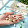 14Pcs Handmade Porcelain Ceramic Beads PORC-TA0001-76-6