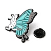 Cat with Butterfly Wing Enamel Pins JEWB-I026-03D-3