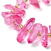 Natural Quartz Crystal Beads Strands G-F800-C-5