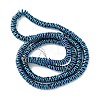 Electroplated Synthetic Non-Magnetic Hematite Beads Strands G-H020-M01-09-2