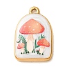 Printed 304 Stainless Steel Pendants SA-CBA9CF9-02G-F-1