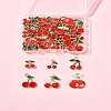 50Pcs 7 Styles Alloy Enamel Pendants ENAM-FS0003-19-8