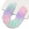 Transparent Painted Glass Beads Strands X-DGLA-A034-T3mm-A23-1